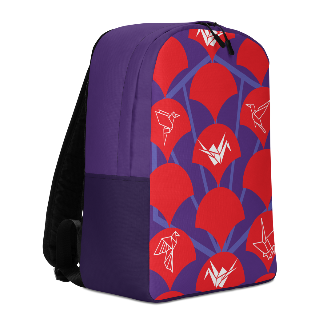 Flower Garden - Minimalist Backpack | 日式印花極簡風格防水背包
