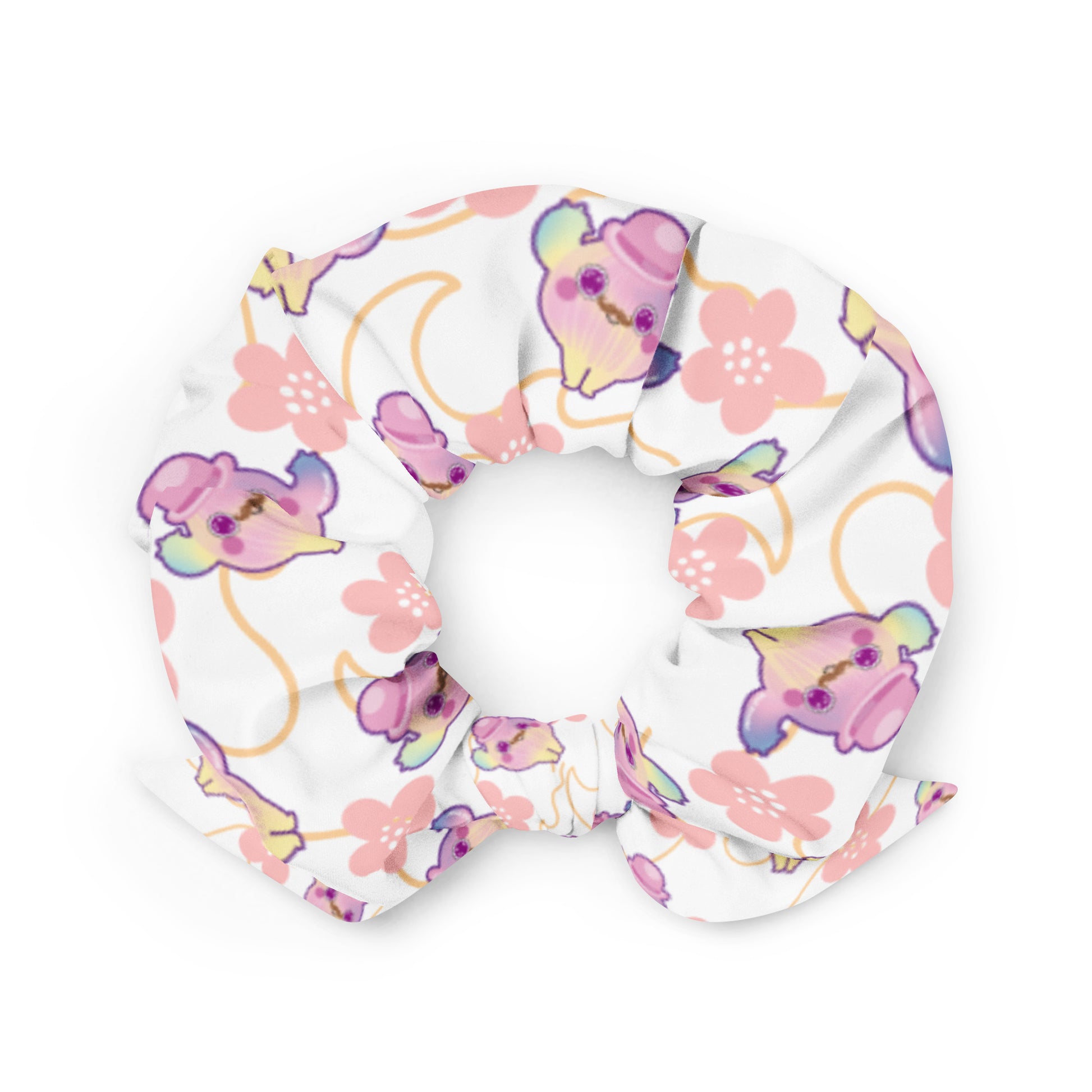 髮帶 Scrunchie | Pink Little Cactus
