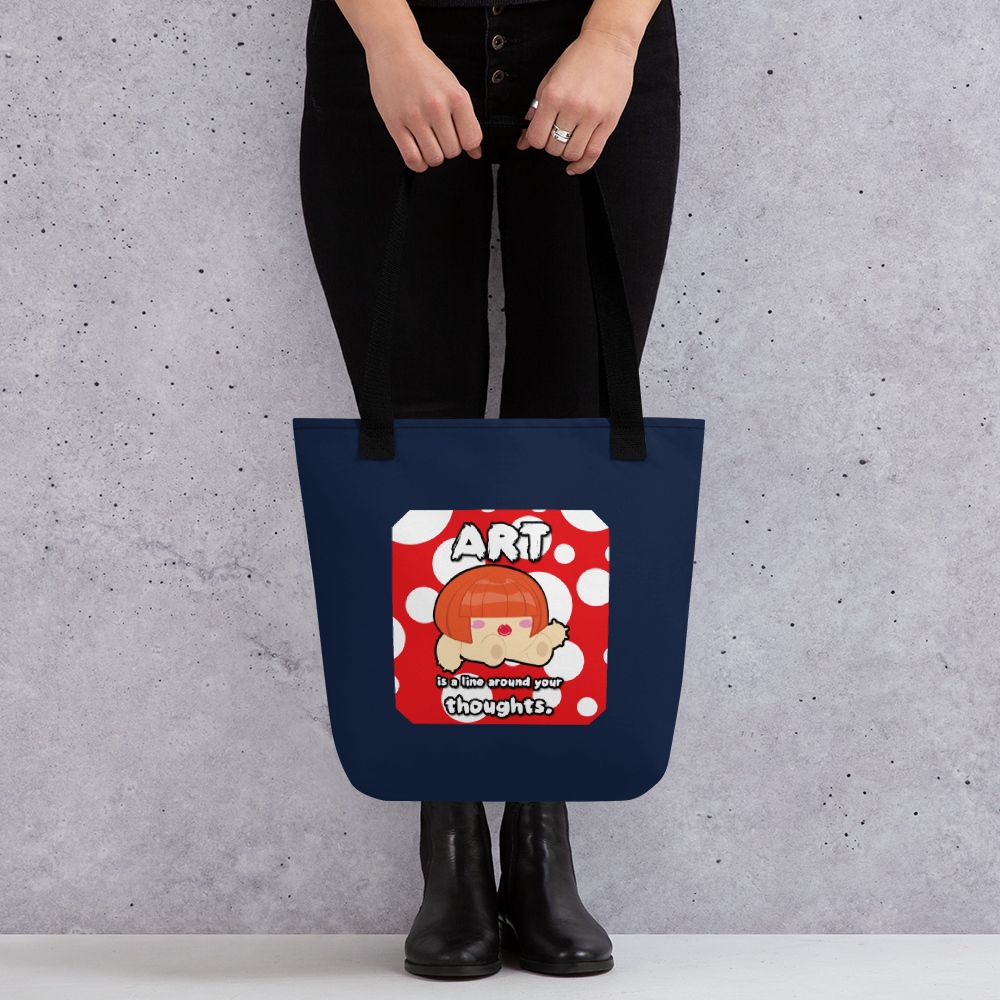 [Free Shipping] 3 handle colors | Art Quote | Tote bag