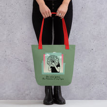 Load image into Gallery viewer, [Free Shipping] 3 handle colors | One who grows the flowers in my eyes | Tote bag
