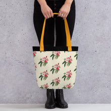 將圖片載入圖庫檢視器 【Free Shipping】3款手柄顏色 | Light Pink Flower | 手提袋 Tote bag
