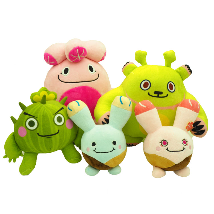 多肉小星球居民 - 櫻玉露【Plump Planet Friends 絨毛系列】