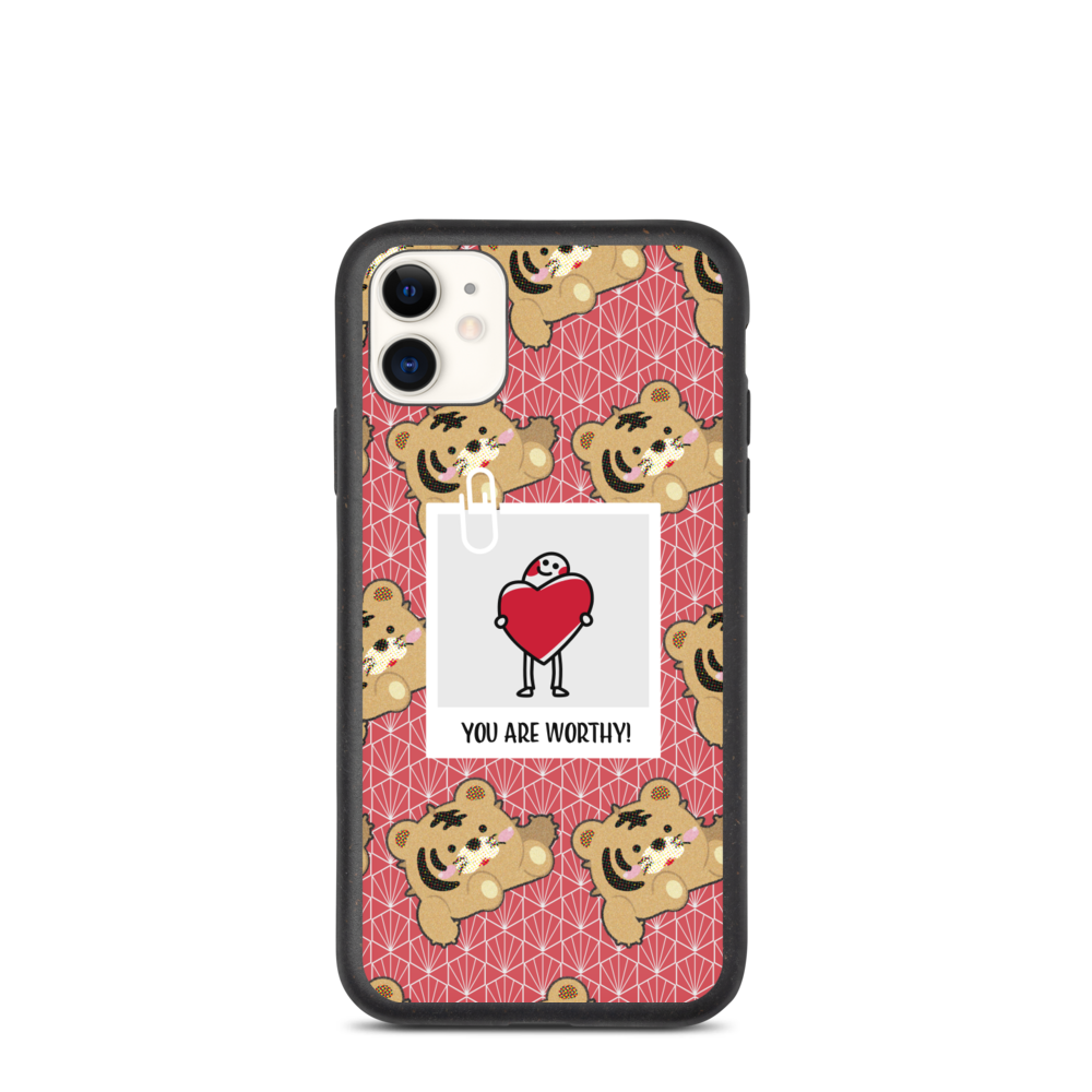 【iPhone】You Are Worthy- Biodegradable Phone Case 生物降解環保手機殼