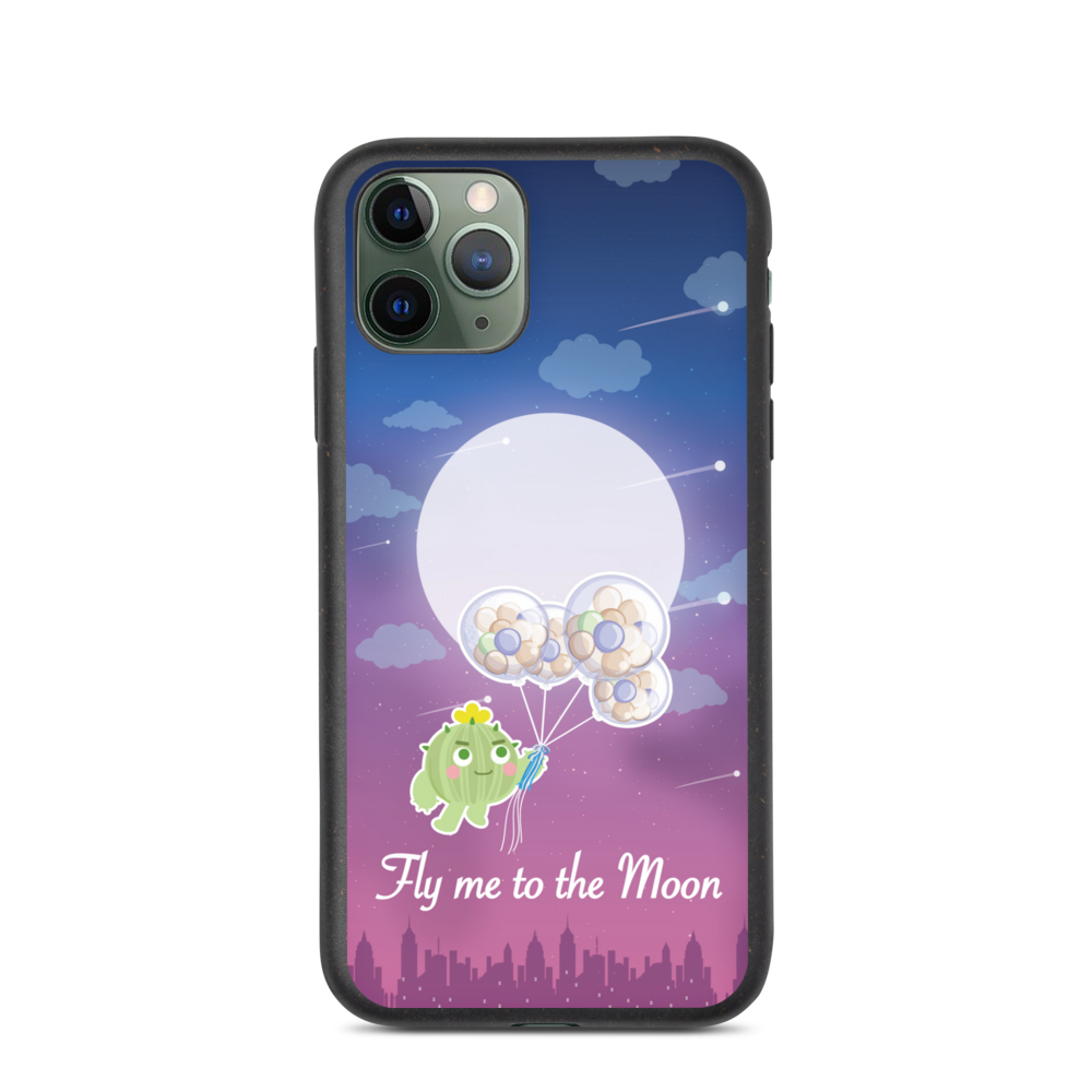 【iPhone】Fly Me To The Moon - Biodegradable Phone case 生物降解環保手機殼