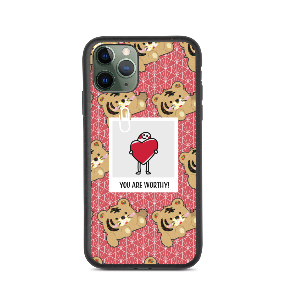 【iPhone】You Are Worthy- Biodegradable Phone Case 生物降解環保手機殼