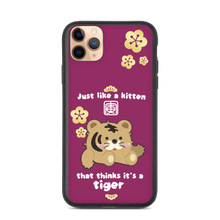 Load image into Gallery viewer, 【iPhone】Kitten as Tiger - Biodegradable Phone case
