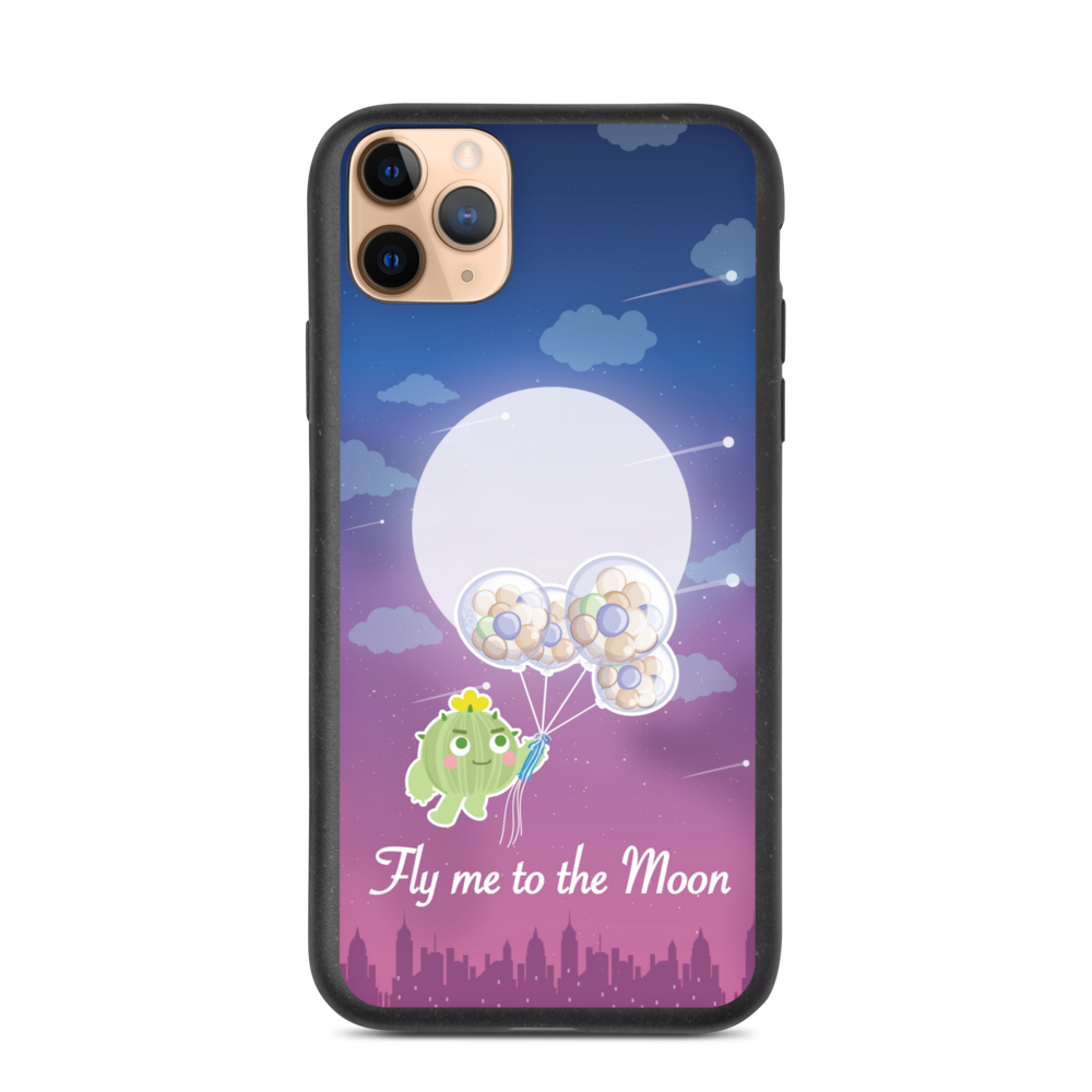 【iPhone】Fly Me To The Moon - Biodegradable Phone case 生物降解環保手機殼