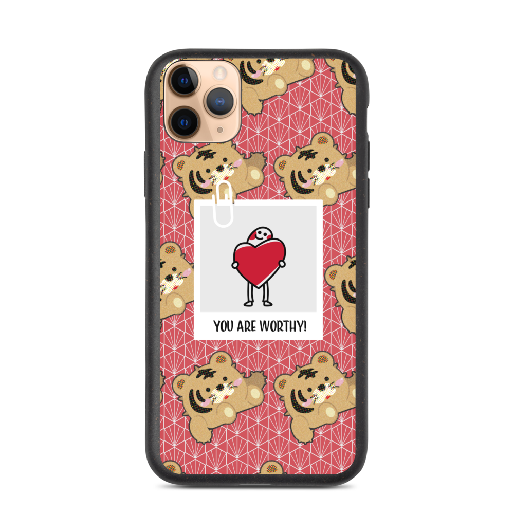 【iPhone】You Are Worthy- Biodegradable Phone Case 生物降解環保手機殼