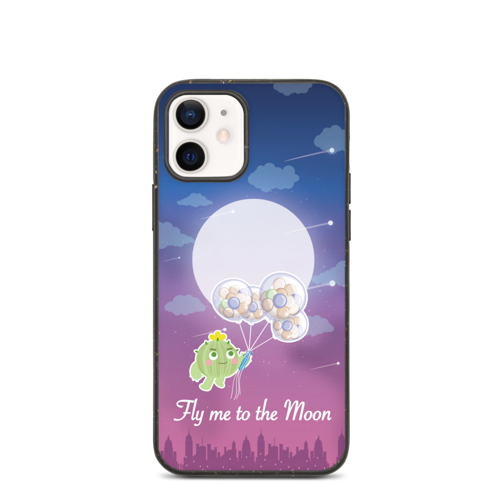 【iPhone】Fly Me To The Moon - Biodegradable Phone case 生物降解環保手機殼