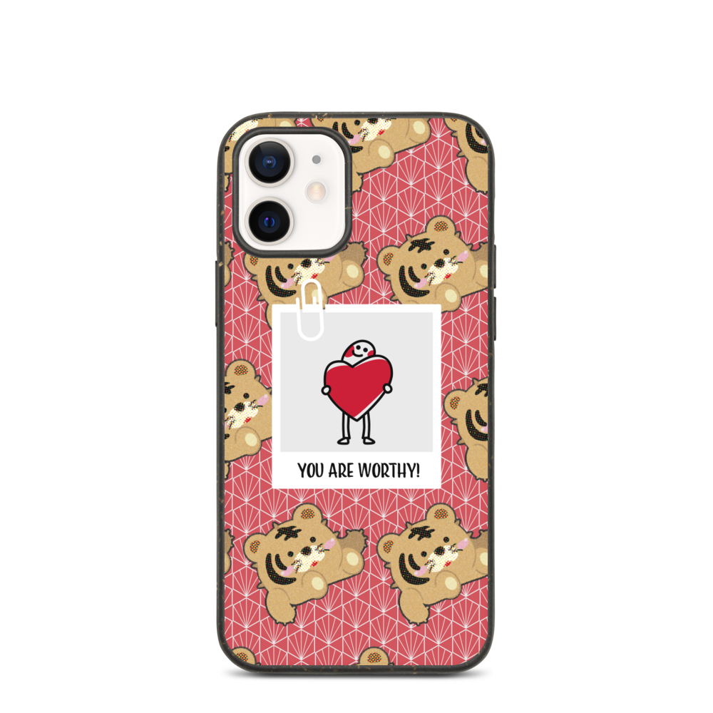 【iPhone】You Are Worthy- Biodegradable Phone Case 生物降解環保手機殼