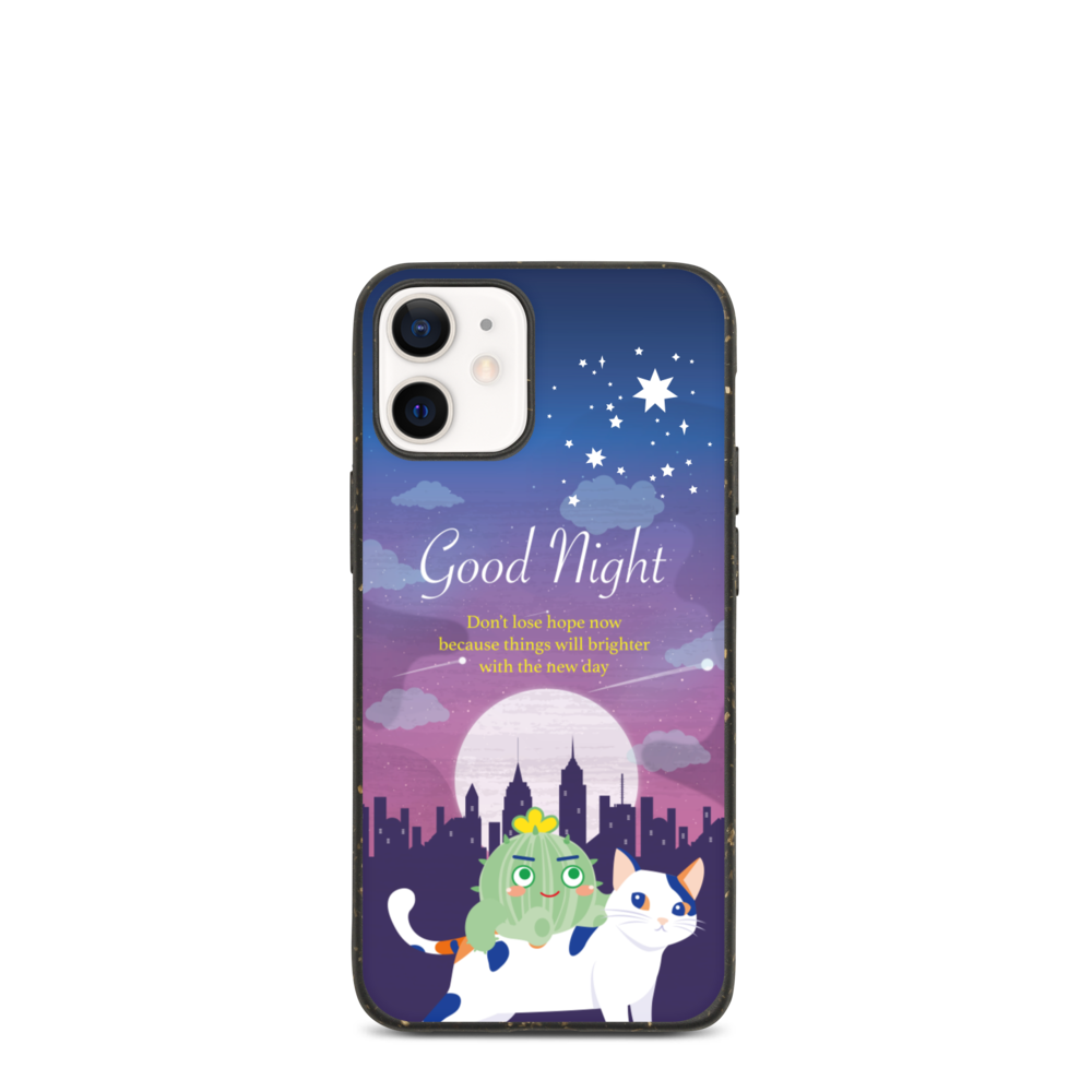 【iPhone】Good Night - Biodegradable Phone case 生物降解環保手機殼