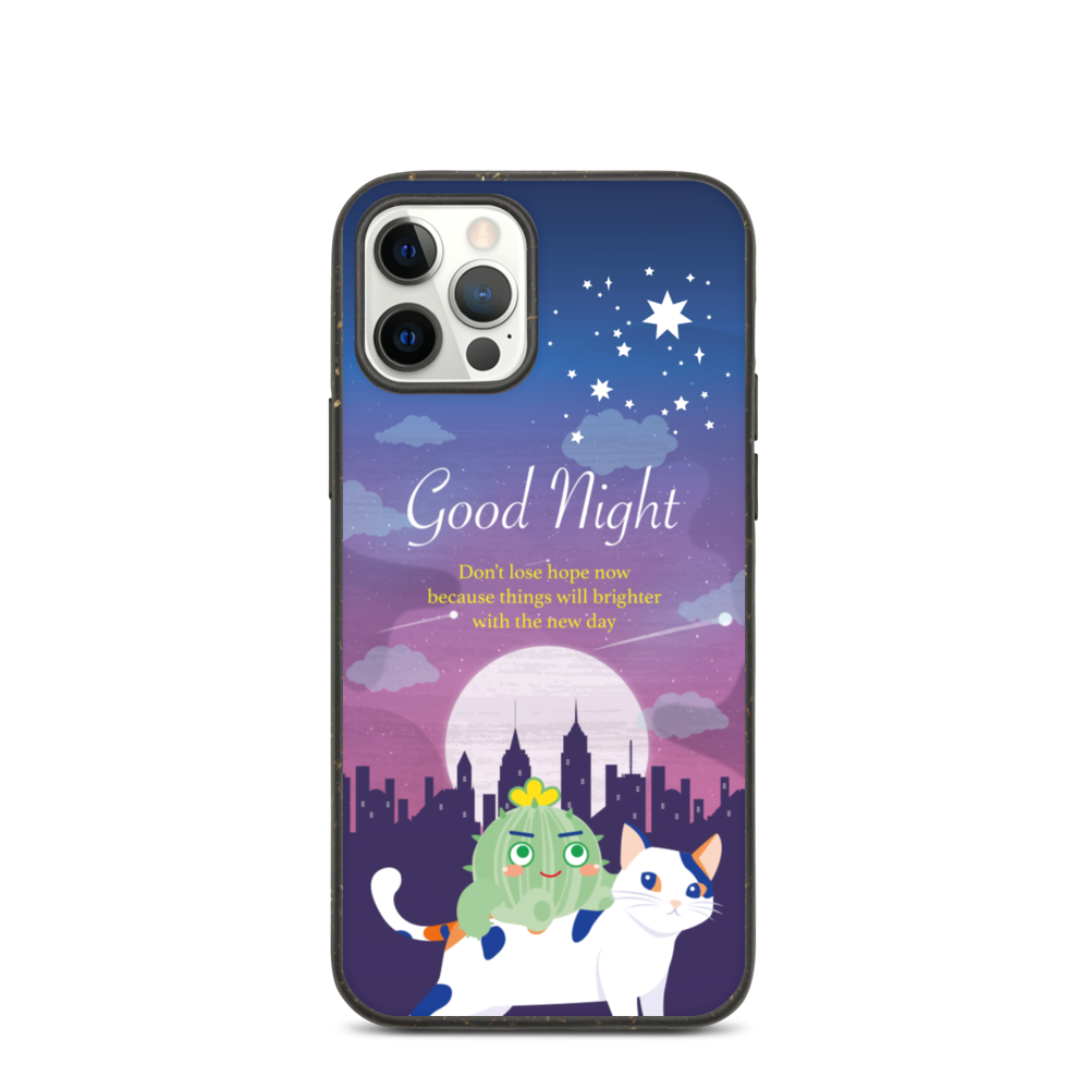 【iPhone】Good Night - Biodegradable Phone case 生物降解環保手機殼