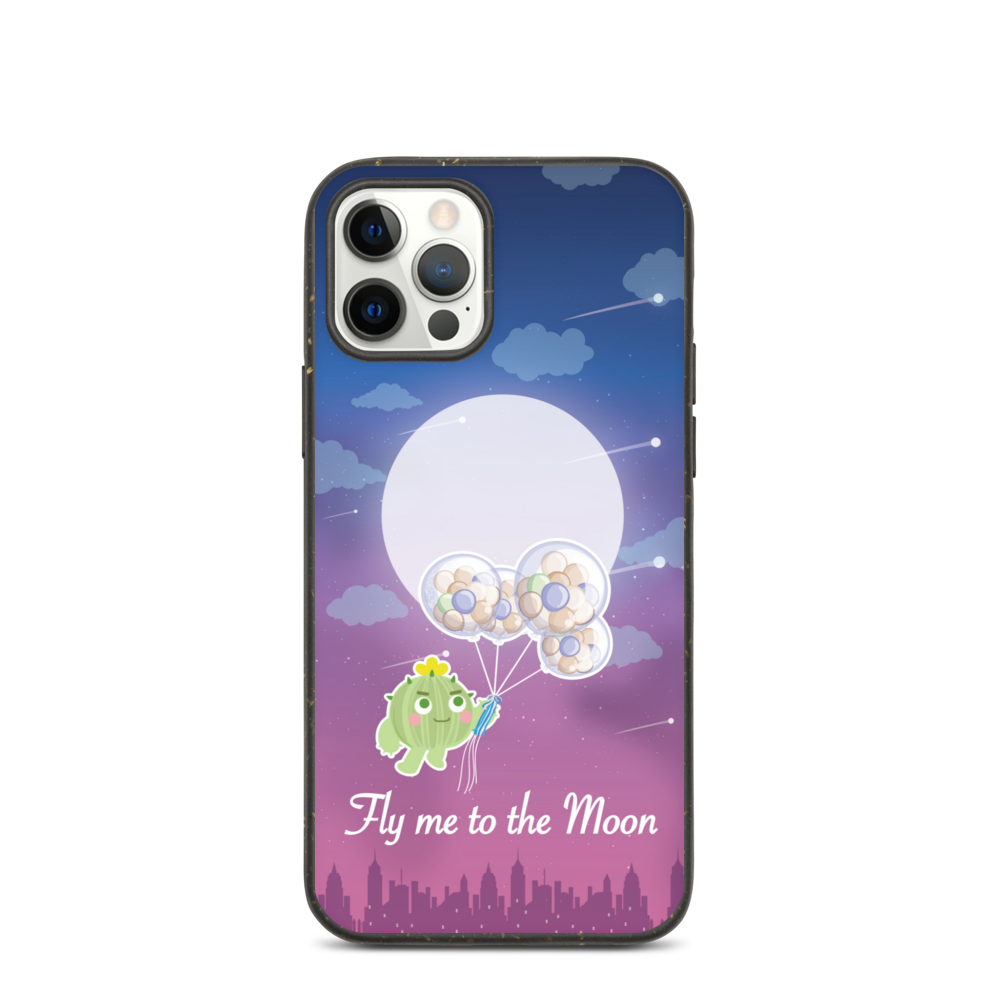 【iPhone】Fly Me To The Moon - Biodegradable Phone case 生物降解環保手機殼