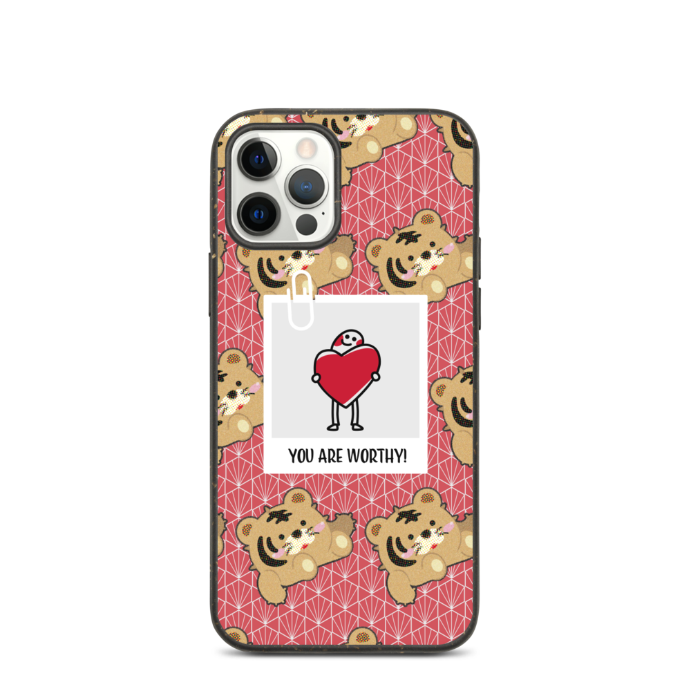 【iPhone】You Are Worthy- Biodegradable Phone Case 生物降解環保手機殼