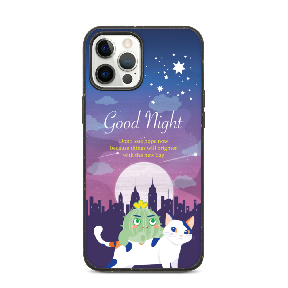 【iPhone】Good Night - Biodegradable Phone case 生物降解環保手機殼
