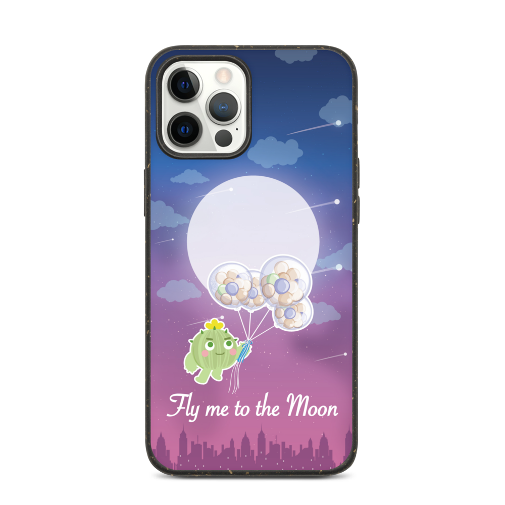 【iPhone】Fly Me To The Moon - Biodegradable Phone case 生物降解環保手機殼