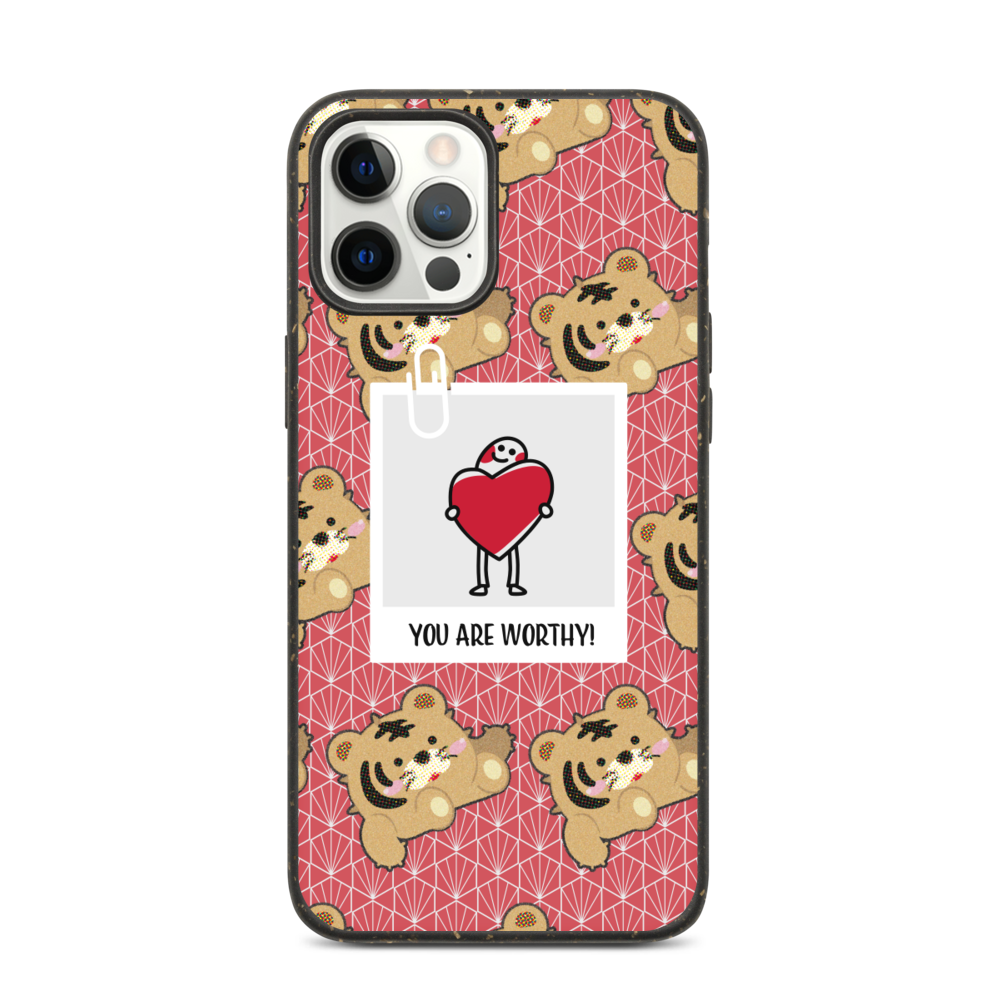 【iPhone】You Are Worthy- Biodegradable Phone Case 生物降解環保手機殼
