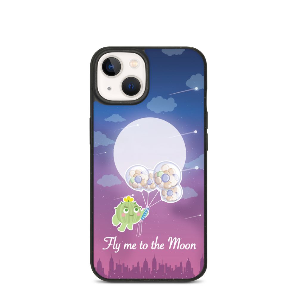 【iPhone】Fly Me To The Moon - Biodegradable Phone case 生物降解環保手機殼