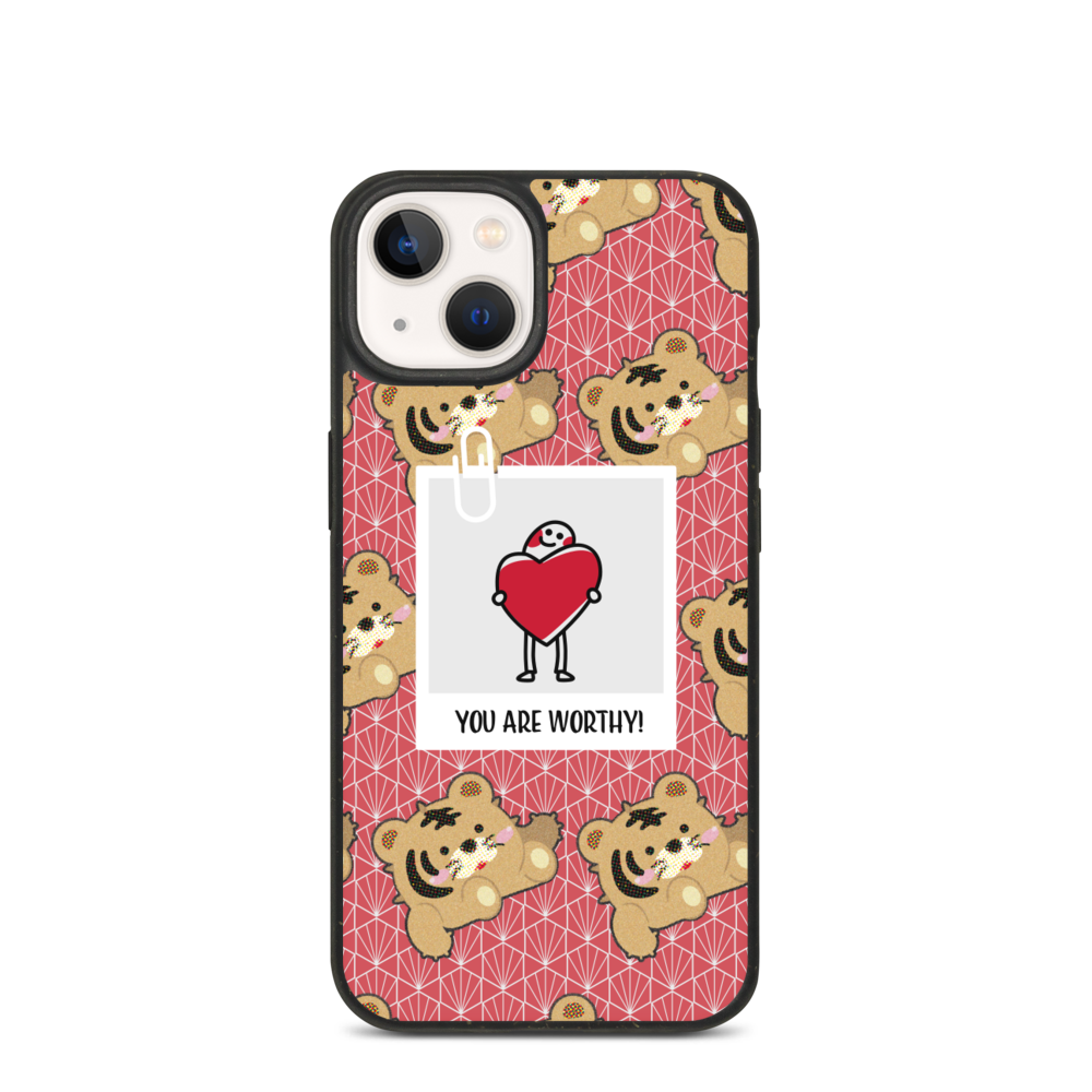 【iPhone】You Are Worthy- Biodegradable Phone Case 生物降解環保手機殼