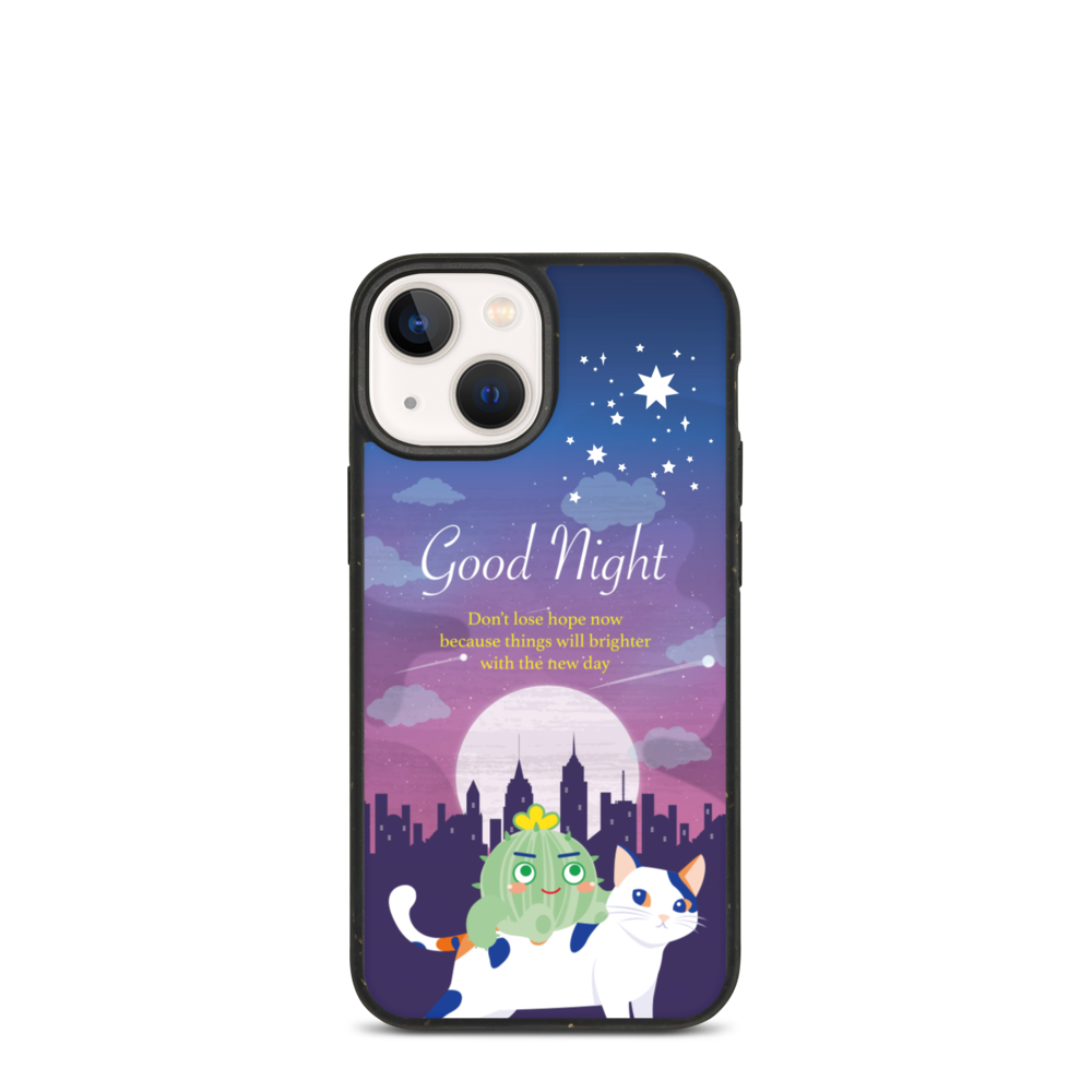 【iPhone】Good Night - Biodegradable Phone case 生物降解環保手機殼