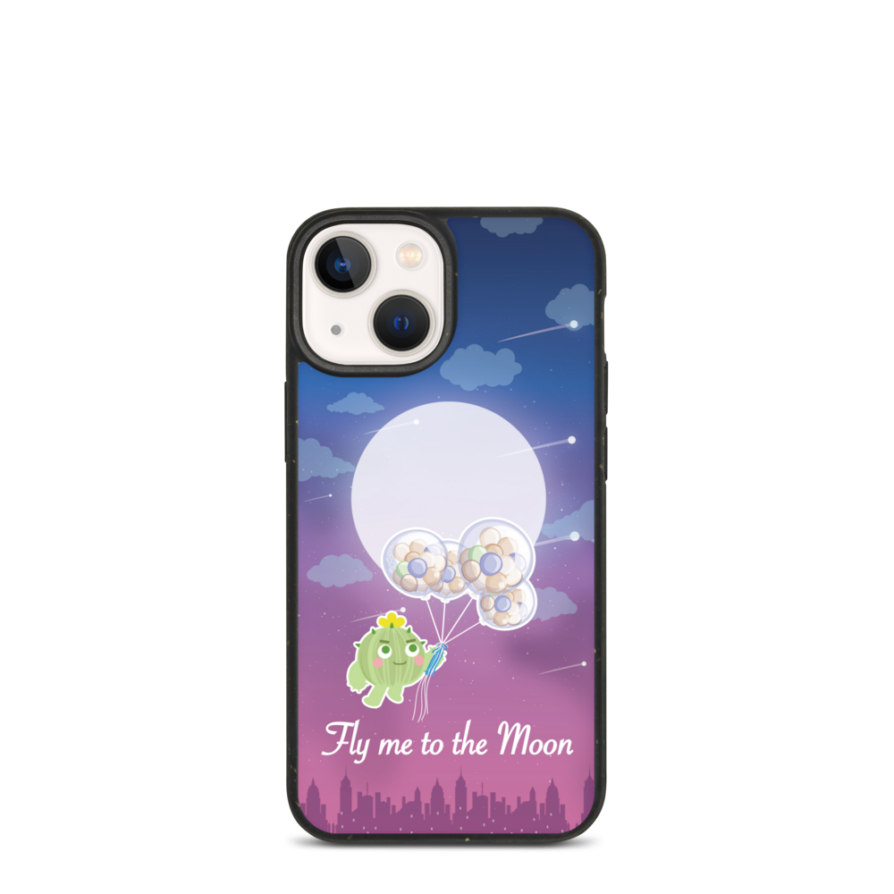 【iPhone】Fly Me To The Moon - Biodegradable Phone case 生物降解環保手機殼