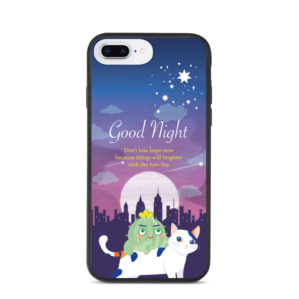【iPhone】Good Night - Biodegradable Phone case 生物降解環保手機殼