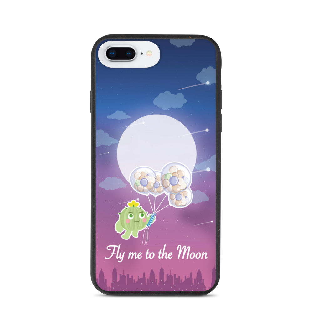 【iPhone】Fly Me To The Moon - Biodegradable Phone case 生物降解環保手機殼