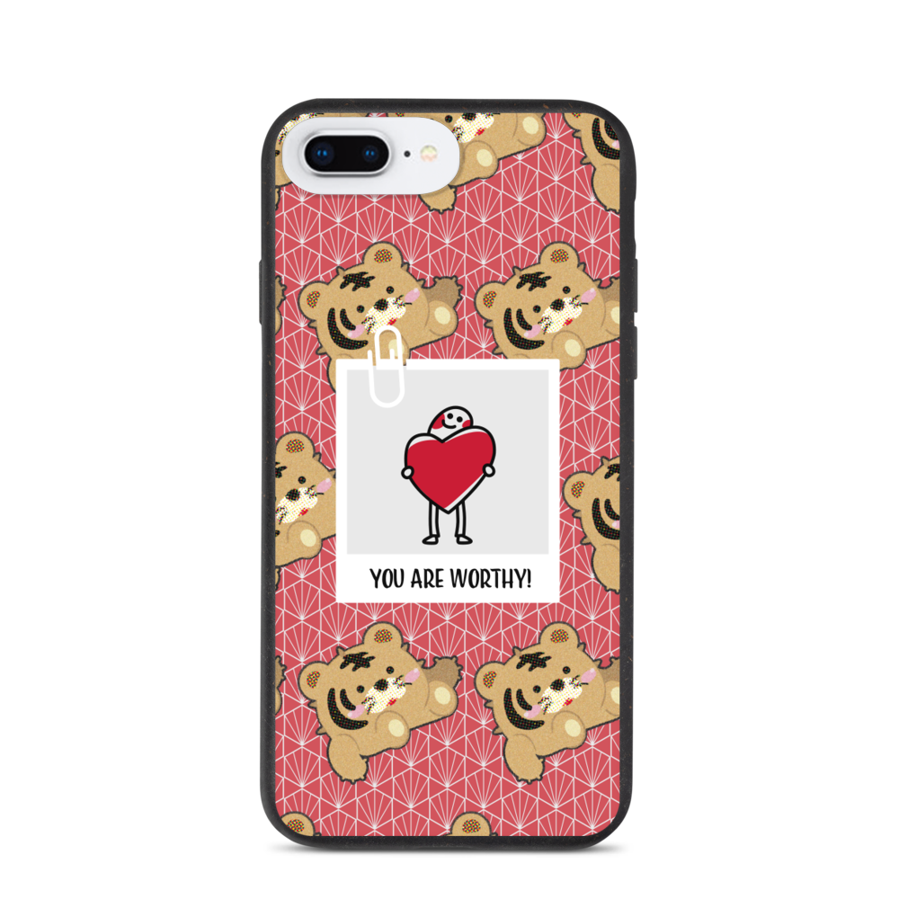 【iPhone】You Are Worthy- Biodegradable Phone Case 生物降解環保手機殼