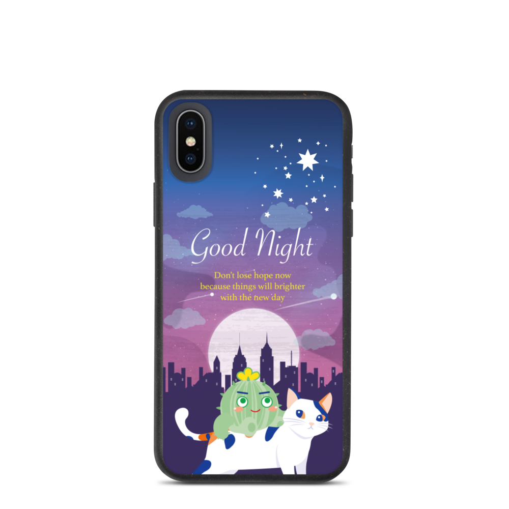 【iPhone】Good Night - Biodegradable Phone case 生物降解環保手機殼