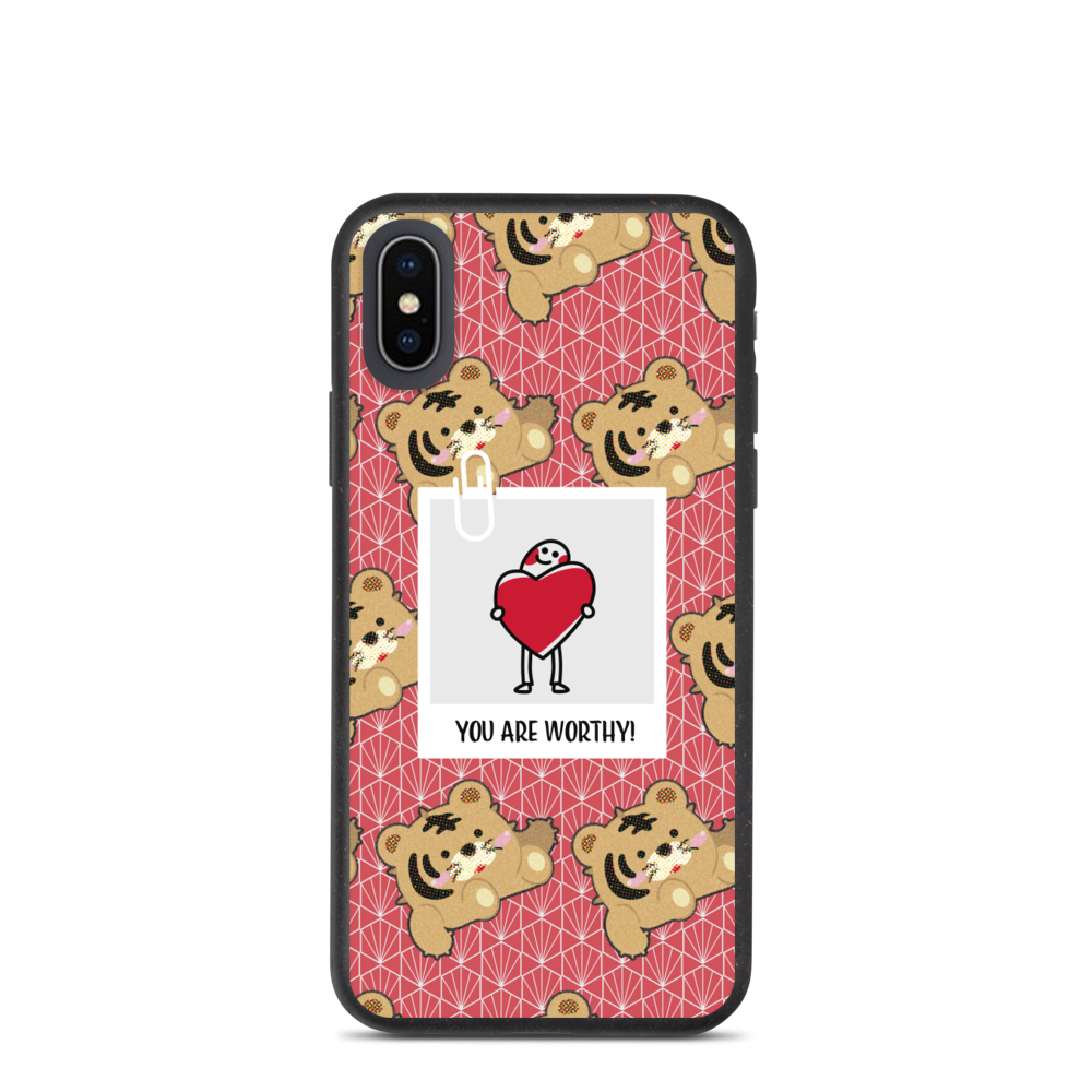 【iPhone】You Are Worthy- Biodegradable Phone Case 生物降解環保手機殼