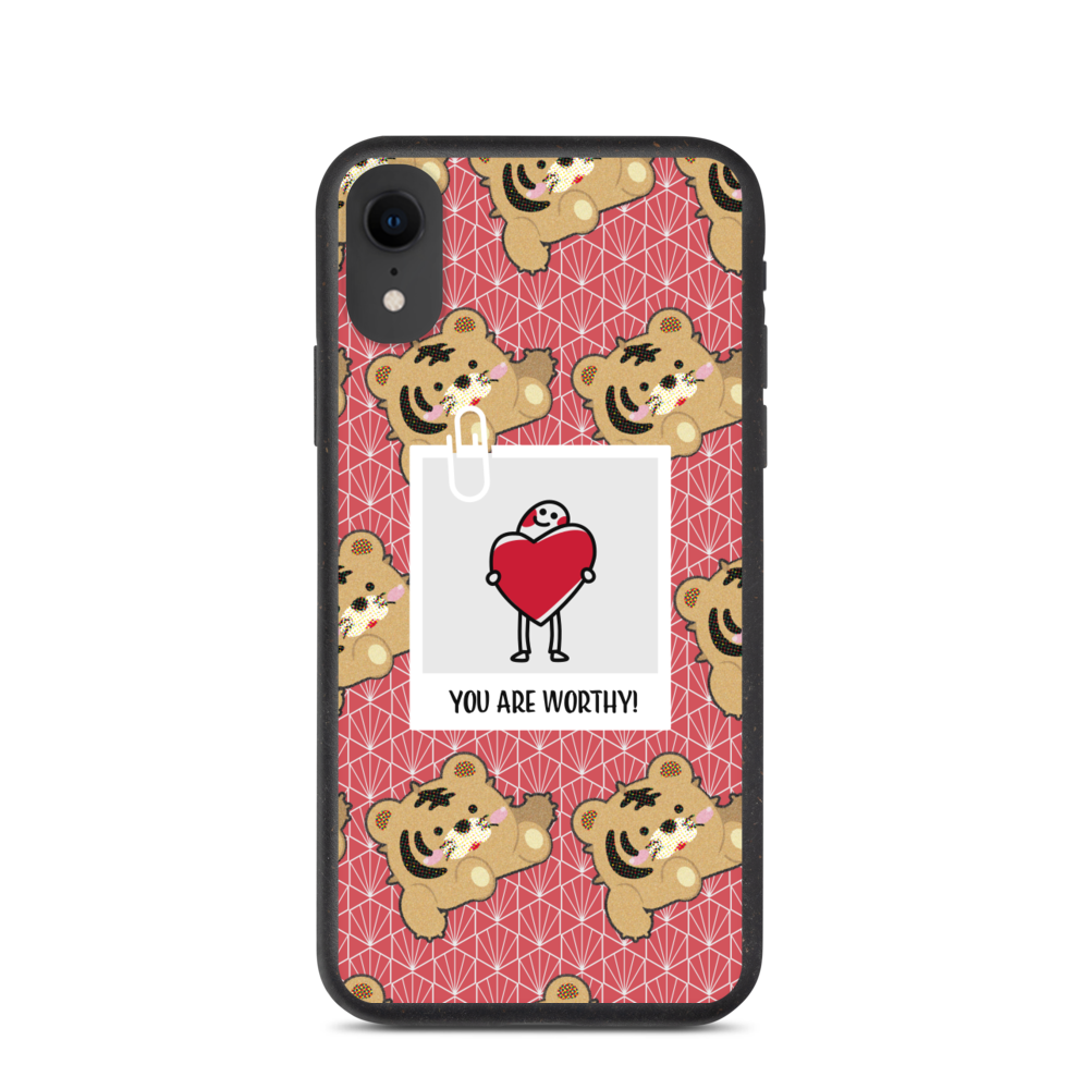 【iPhone】You Are Worthy- Biodegradable Phone Case 生物降解環保手機殼