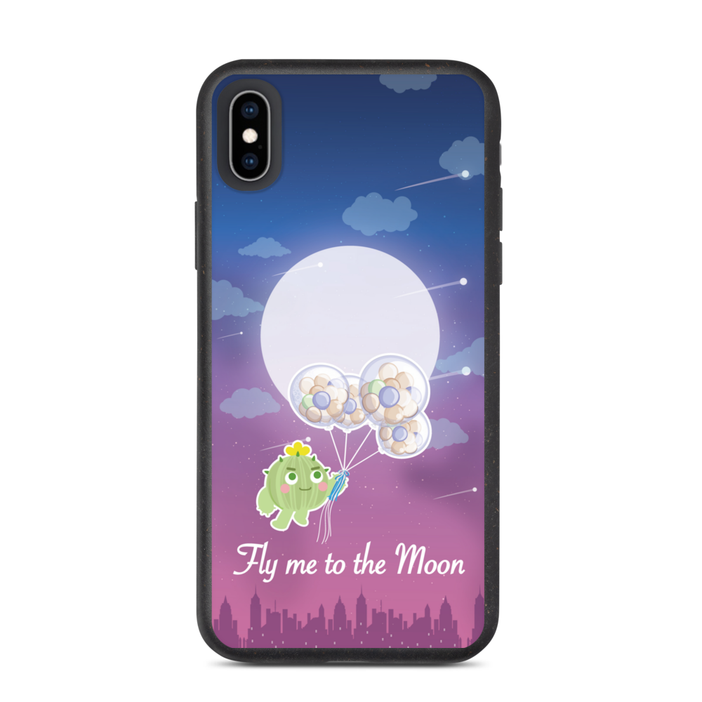 【iPhone】Fly Me To The Moon - Biodegradable Phone case 生物降解環保手機殼