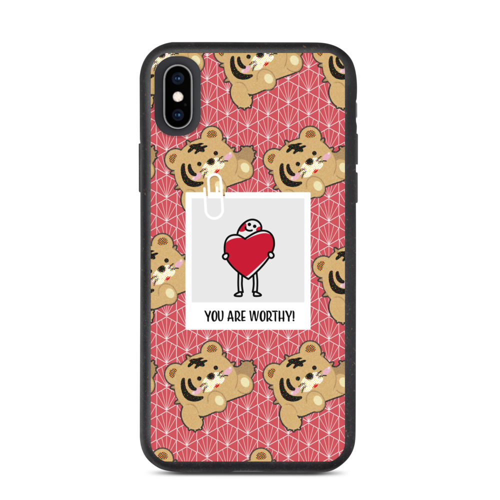 【iPhone】You Are Worthy- Biodegradable Phone Case 生物降解環保手機殼