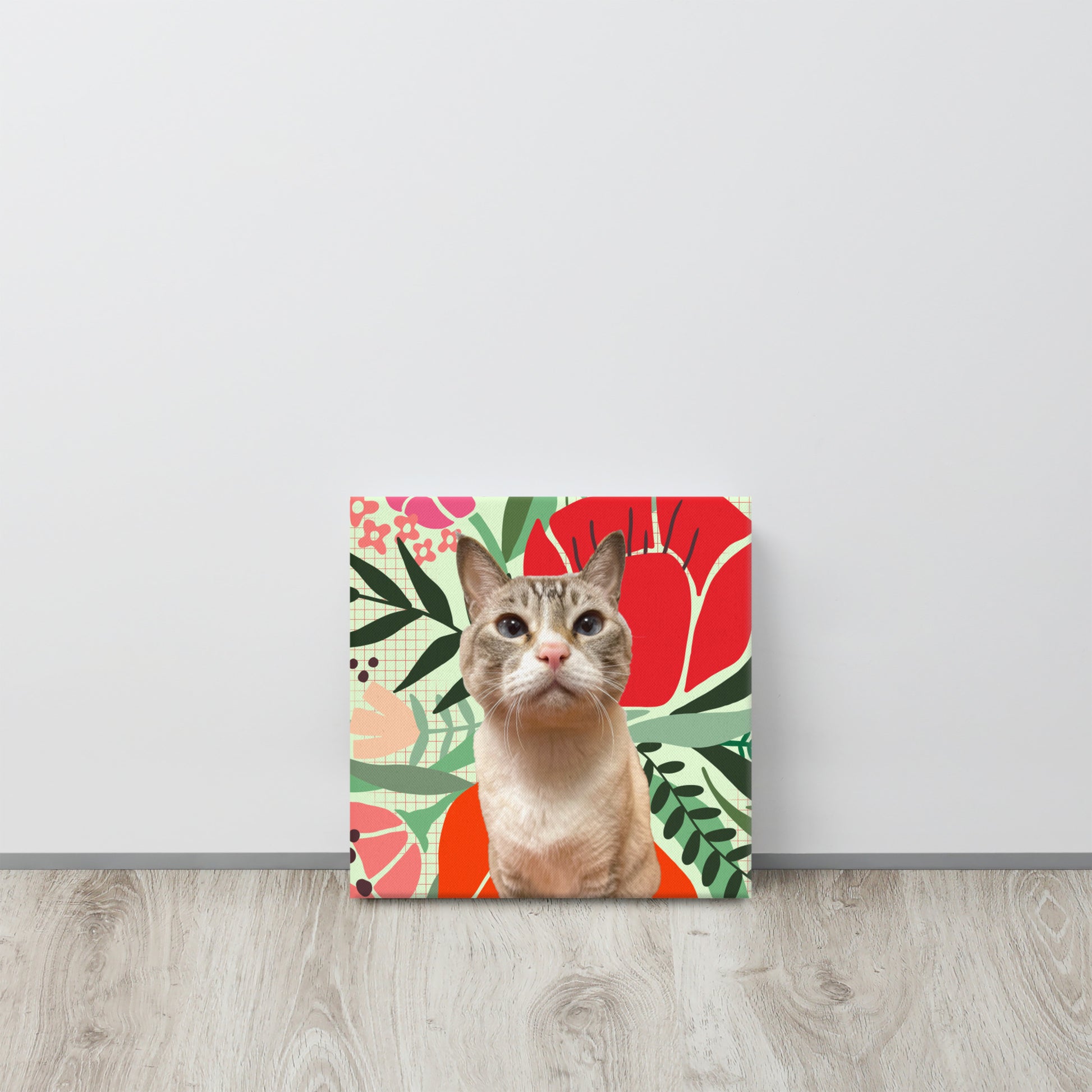 Pet Spock Art Print | Canvas Paint Frameless Canvas Digital Oil Painting