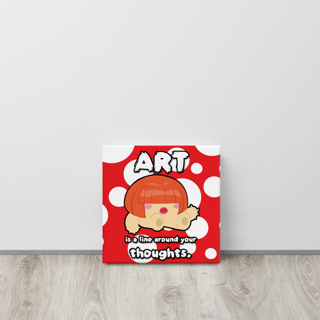 Art Life Quotes | Canvas Paint 無框帆布數碼油畫