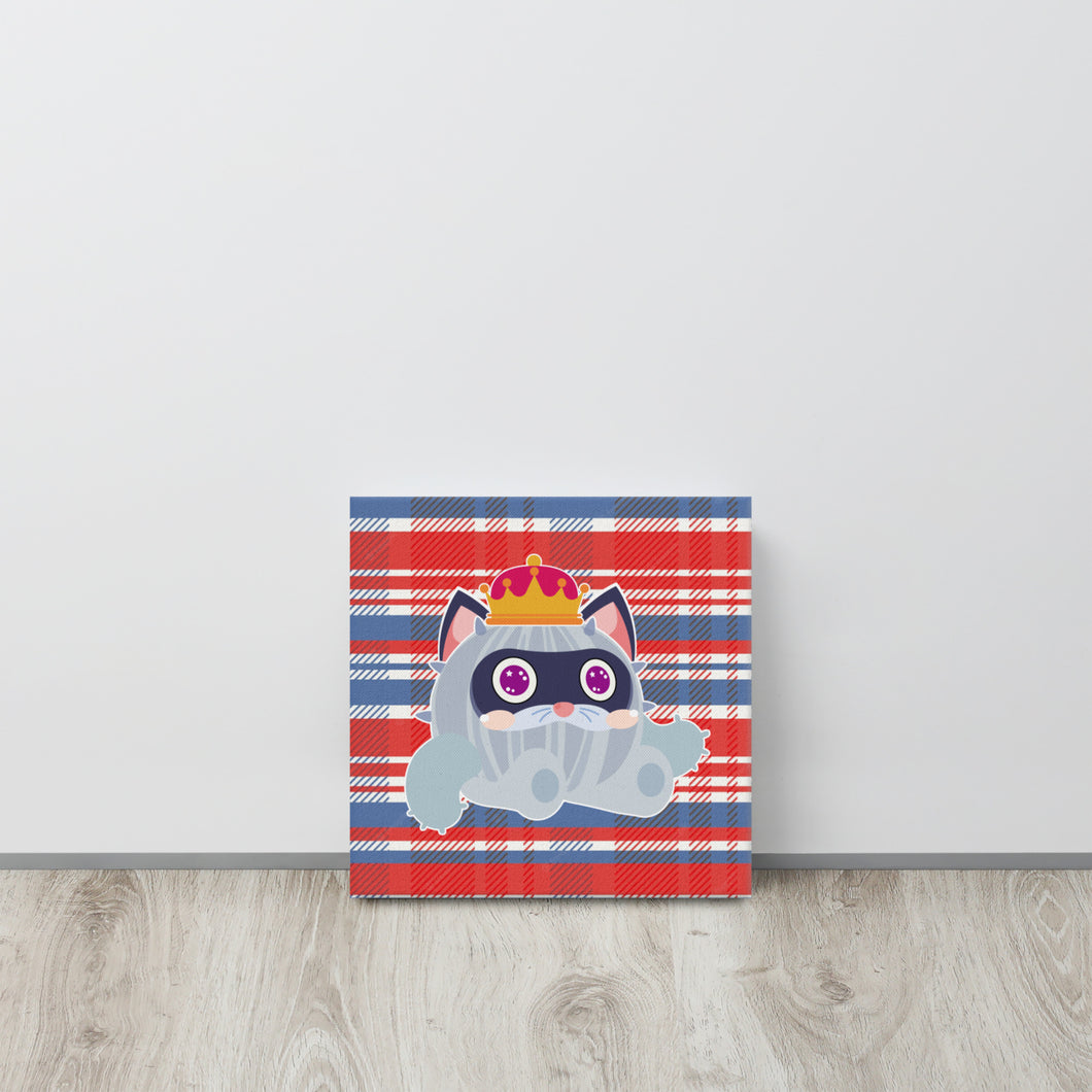 Red White Blue Queen| Canvas Paint 無框帆布數碼油畫