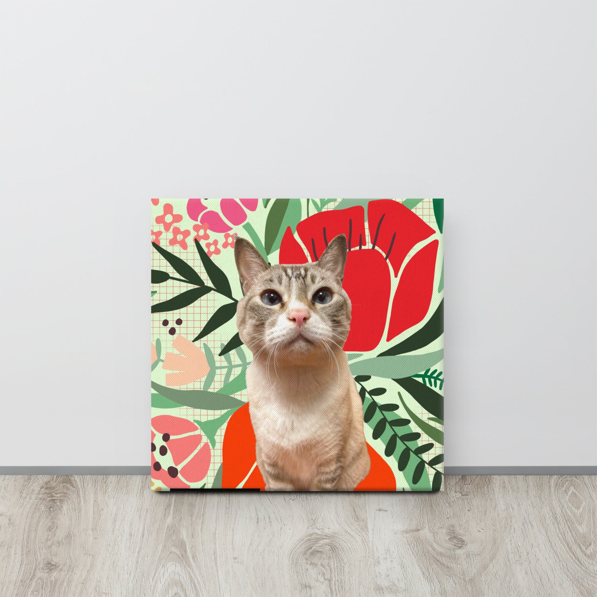 Pet Spock Art Print | Canvas Paint Frameless Canvas Digital Oil Painting