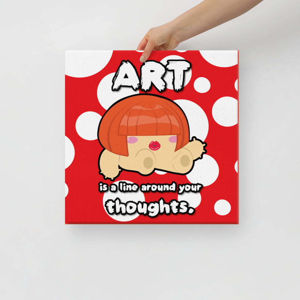Art Life Quotes | Canvas Paint 無框帆布數碼油畫