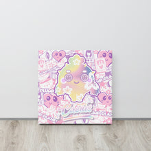 將圖片載入圖庫檢視器 Pink Sakura Cactus  | Canvas Paint 無框帆布數碼油畫

