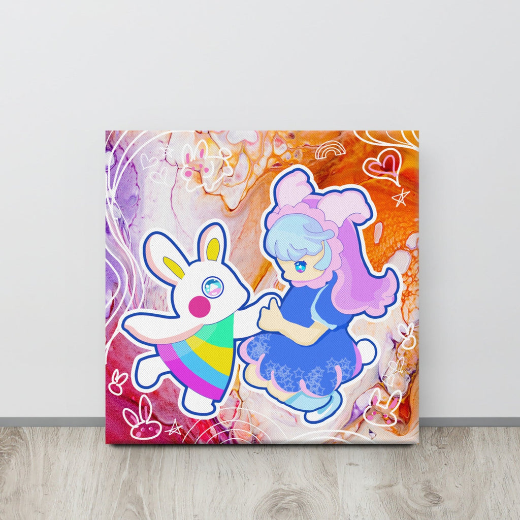 Gathering | Canvas Paint 無框帆布數碼油畫