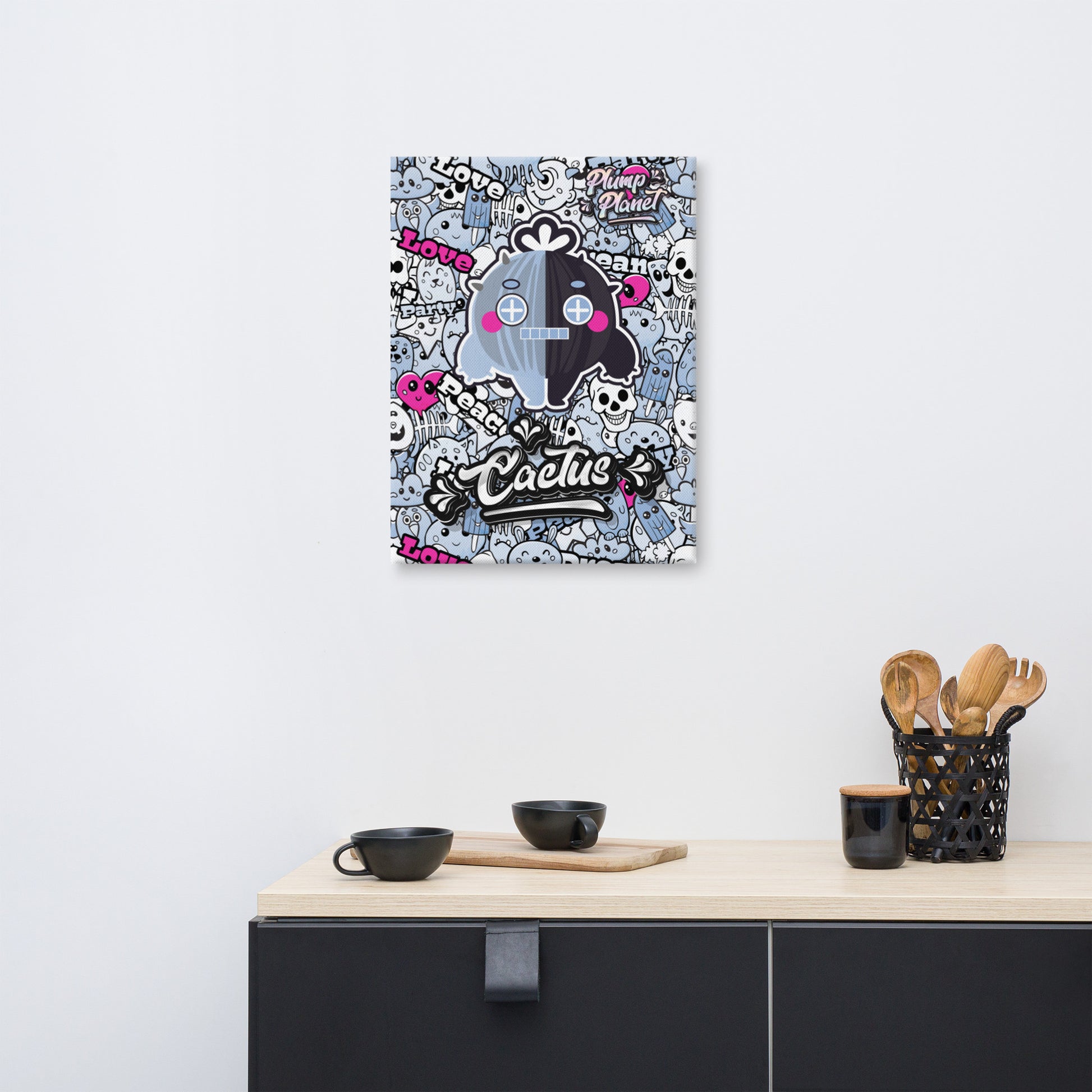框架海報 Framed Poster  | Canvas Paint 無框帆布數碼油畫