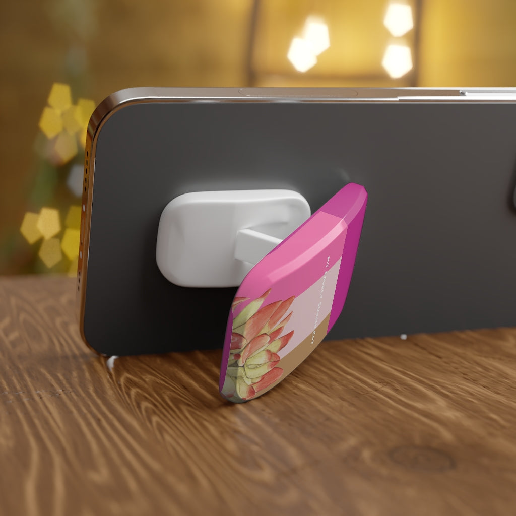 Pink Cactus | 手機支架 Phone Click-On Grip