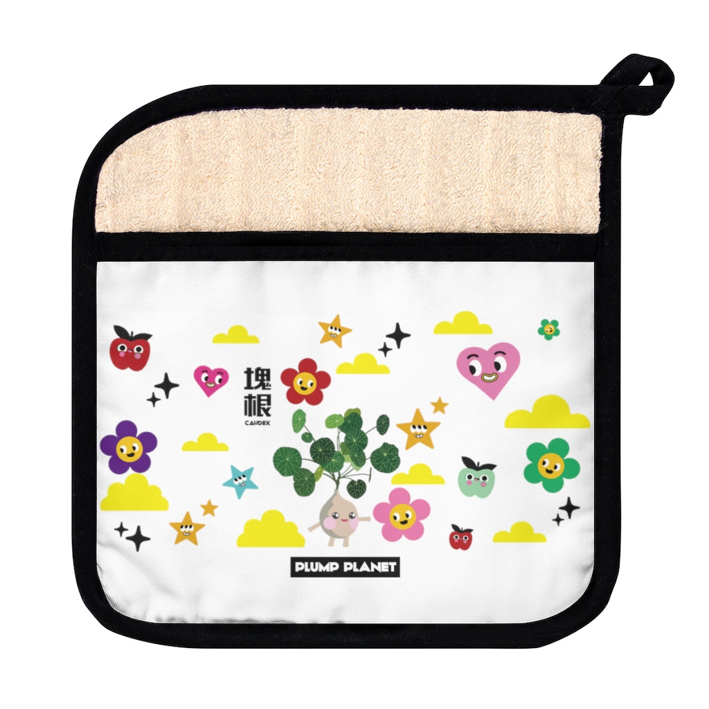 塊根植物 Caudex | Pot Holder with Pocket 耐熱鍋架手套墊
