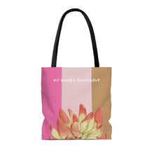 Load image into Gallery viewer, 【Free Shipping】I LOVE PINK SUCCULENT｜AOP Tote Bag
