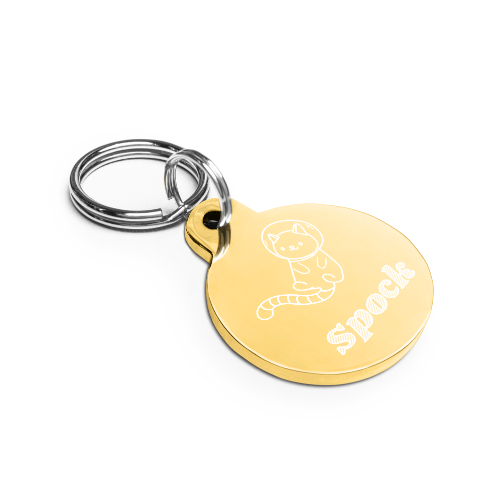 【款B】客製化雕刻項圍名牌 Customized Engraved Pet ID tag