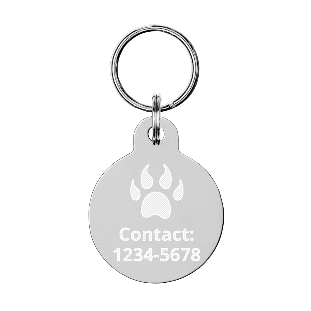 【Dog狗狗】客製化黃銅雕刻項圍名牌 Customized Engraved Pet ID tag