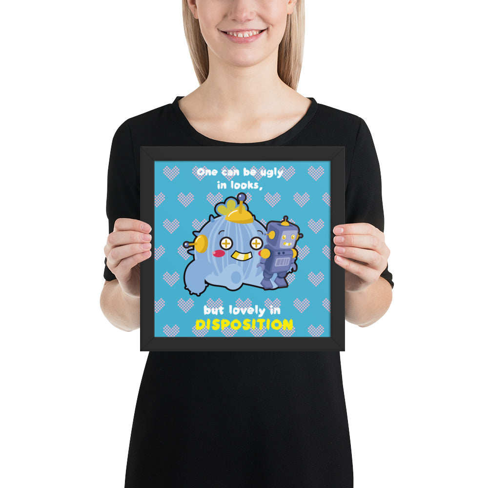 Lovely in Deposition | 可再生木製框架啞光海報 Framed Matte Poster