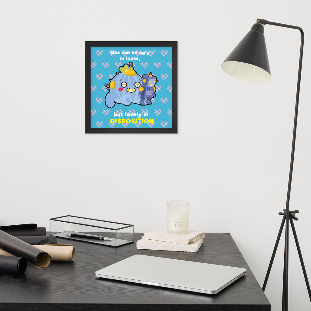Lovely in Deposition | 可再生木製框架啞光海報 Framed Matte Poster