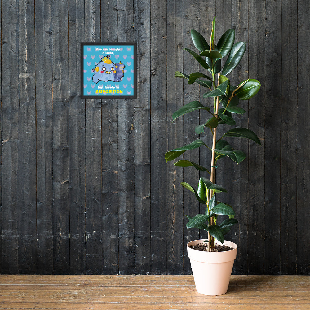 Lovely in Deposition | 可再生木製框架啞光海報 Framed Matte Poster