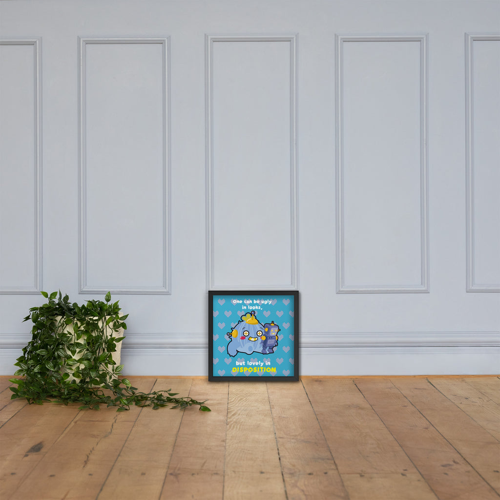 Lovely in Deposition | 可再生木製框架啞光海報 Framed Matte Poster
